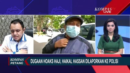 Dugaan Hoax Haji, Haikal Hassan Dilaporkan ke Polisi