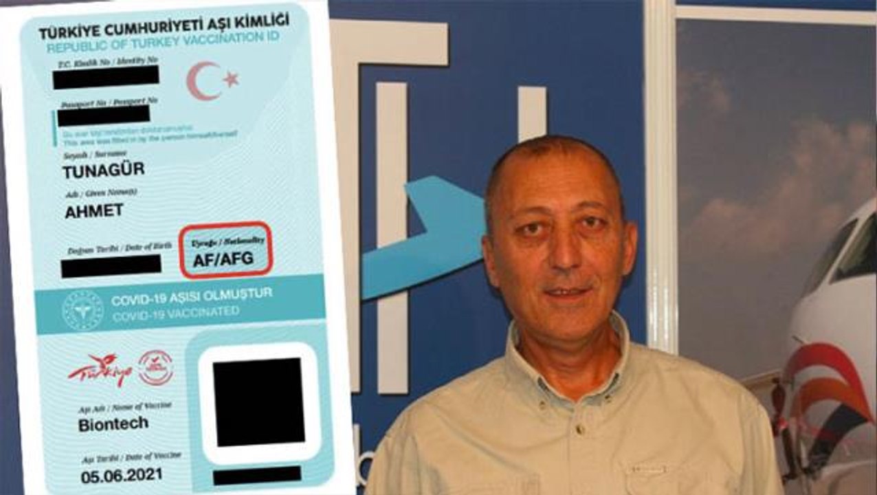 Sizin de başınıza gelebilir! Birinci doz aşıyı Türk olarak vurulan gazeteci, ikinci dozda Afgan oldu