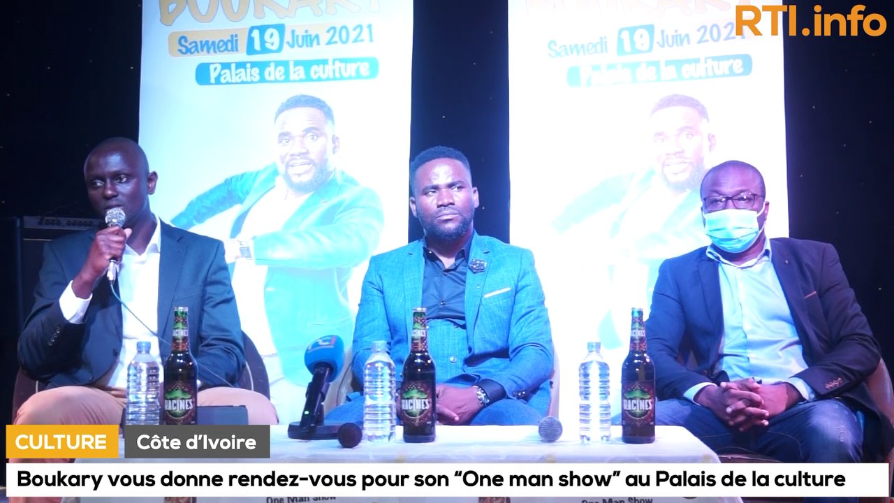 Boukary vous donne rendez-vous pour son "One man show" au Palais de la culture