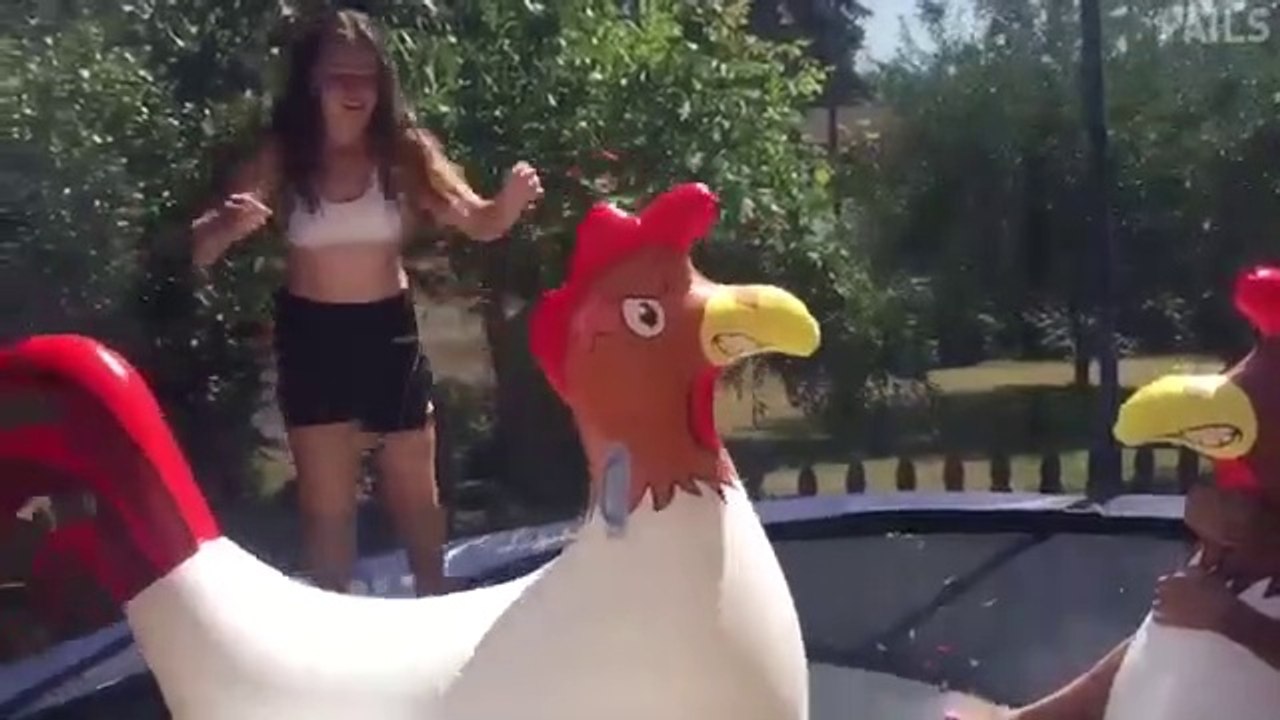 TRY NOT TO LAUGH Funny Fails Compilation Trampoline Fails ( 360 X 640 )