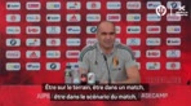 Belgique - Martinez : Retrouver Hazard avec un grand sourire sur le visage