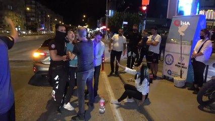 Alkollü sürücü dehşet saçtı: 5 araca ve 5 kişiye çarpan sürücü gözaltına alındı