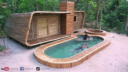 Honey Moon Building_Two_Story_Villa_With_Private_Underground_Living_Room_and_Swimming_Pool