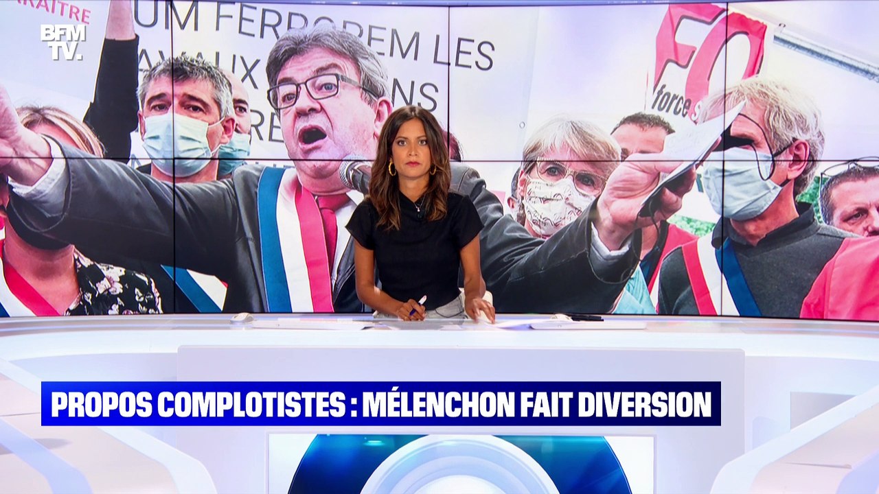Propos complotistes: Jean-Luc Mélenchon fait diversion - 07/06