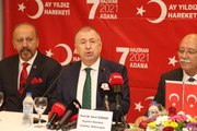 Bağımsız İstanbul Milletvekili Ümit Özdağ, Ayyıldız Hareketi heyetiyle Adana'yı ziyaret etti