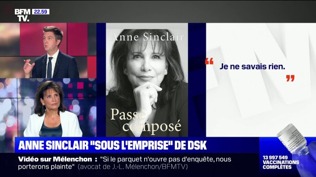 Anne Sinclair sur son déni concernant les infidélités de DSK: Il faut bien que j'essaye d'expliquer ce qui même à moi paraît invraisemblable
