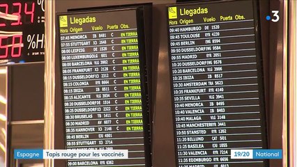 Tourisme : l'Espagne s'ouvre aux vaccinés