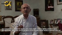 KILIÇDAROĞLU, ANNE VE BABALARA SESLENDİ: 