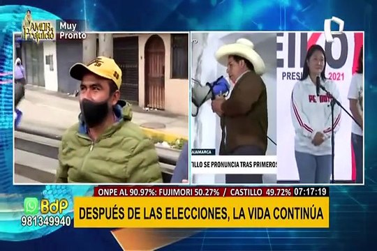 Plaza Norte: diversas opiniones tras primeros resultados oficiales de elecciones