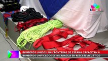 Bomberos Unidos Sin Fronteras de España capacita al Cuerpo Unificado de Bomberos de Nicaragua