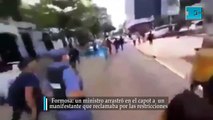 Formosa: un ministro arrastró en el capot a  un  manifestante que reclamaba por las restricciones