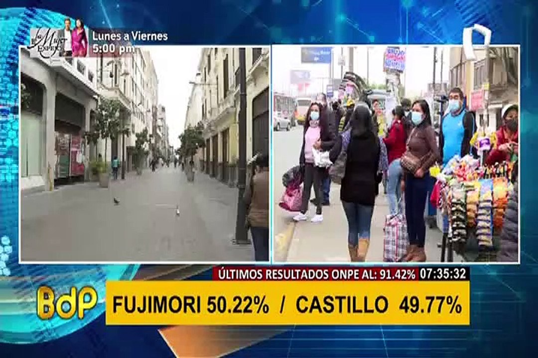 Pedro Castillo llegaría a Lima en las próximas horas para esperar resultados oficiales de la ONPE