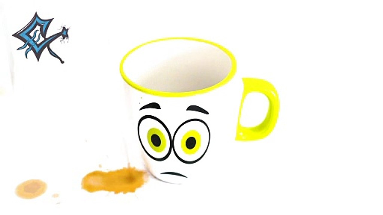 Spilled Coffee Cup - CREATIVE COMMON VIDEO 157