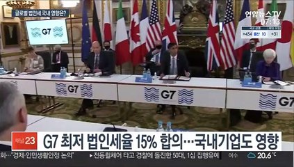 글로벌 법인세 여파 촉각…해외법인·수출기업 영향권