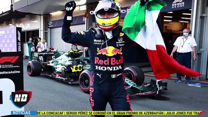 Checo Pérez campeón en la Fórmula 1.