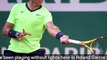 Roland Garros lighting distracts Nadal in Sinner win