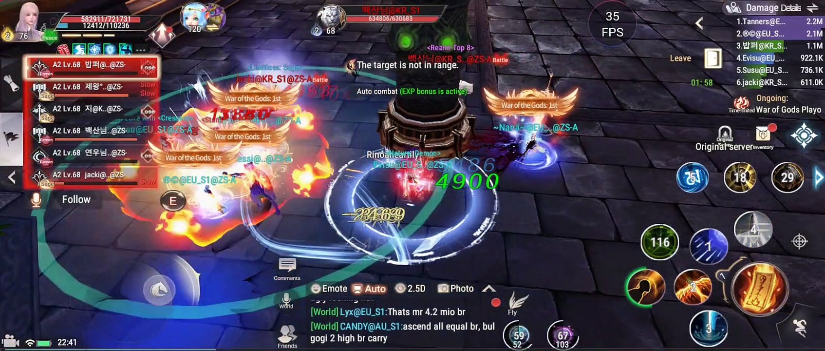 Ascend Vs Korea Oppa