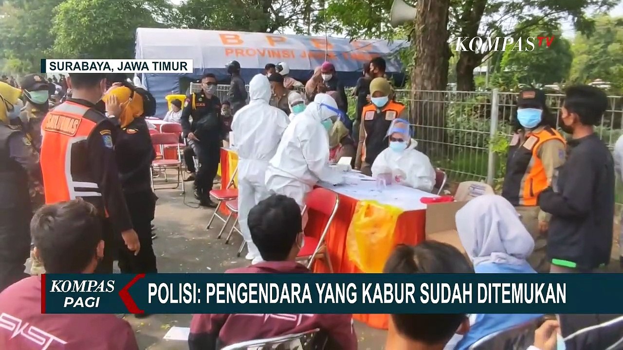 Hindari Tes Covid-19, Pemotor Jebol Pagar Suramadu