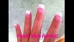 ♡ Diy: Pink & White Acrylic Nails - No Drill!