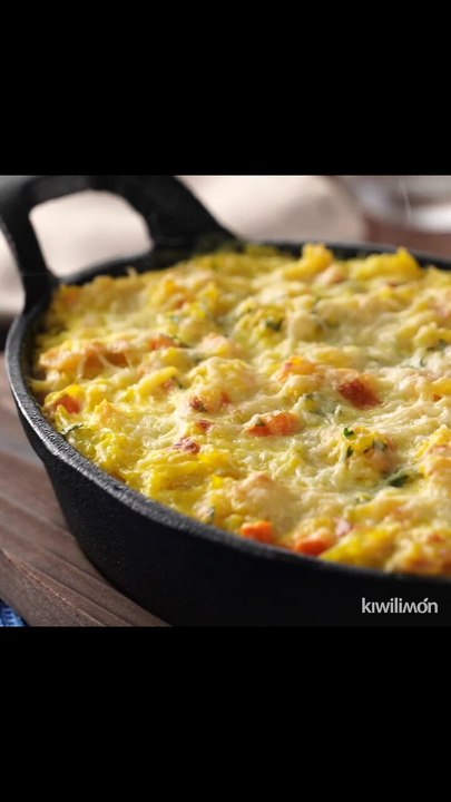 Baked Rice Gratin