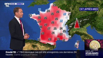 Download Video: Le temps sera ensoleillé ce mardi, malgré des averses orageuses prévues sur la façade est du pays