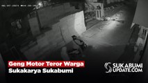 Geng Motor Teror Warga Sukakarya Sukabumi