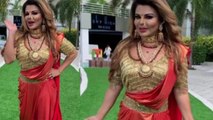 Rakhi Sawant का मराठी look हुआ viral, Video को देख fans ने तारीफ | FilmiBeat