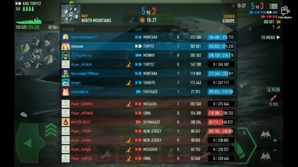 BATTLE OF WARSHIPS , WORLD WAR II , KMS TIRPITZ