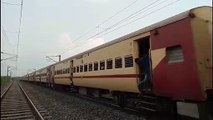 WAP-4 leading Howrah-Malda Town Express towards its destination __ Indian Railway