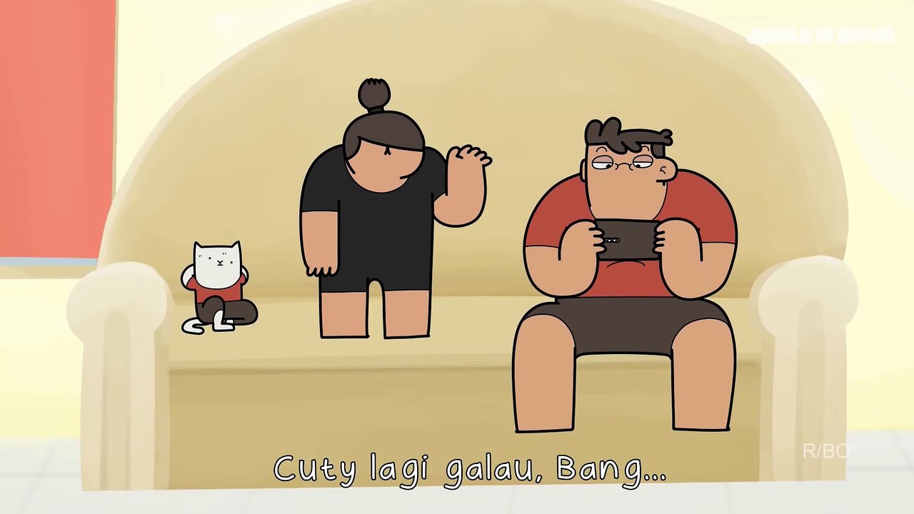 Kartun Lucu - RAHASIA CUTY MENANG LOMBA LARI