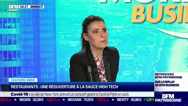 Culture Geek : Une réouverture à la sauce high tech pour les restaurants, par Anthony Morel - 08/06