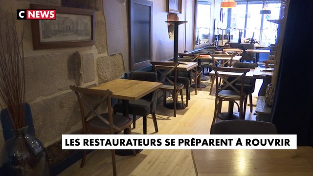 Les restaurants se préparent à rouvrir leurs salles