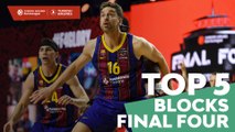 Turkish Airlines EuroLeague, Top 5 Blocks of the Final Four!