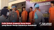 Polisi Bekuk Anggota Geng Motor yang Bacok Warga Sukakarya Sukabumi