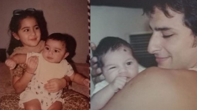 Saif Ali Khan की बहन Saba Pataudi ने Share की Ibrahim और Sara Ali Khan की Photo | FilmiBeat