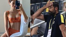 Volkan Demirel'in eşi Zeynep, ayna karşısından yaptığı bikinili paylaşımla sosyal medyayı salladı