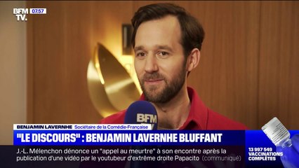Le bluffant Benjamin Lavernhe pour son premier rôle pour "Le discours"