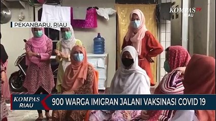 900 Warga Imigran Jalani Vaksinasi Covid 19