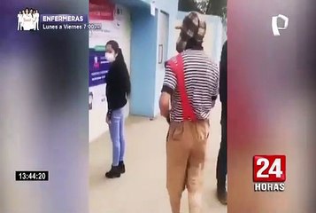 Joven acudió a votar como "El Chavo del 8" en Cajamarca