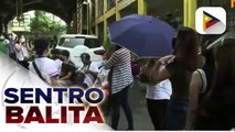 Ilang residente ng Caloocan na kabilang sa A4 priority group, maagang pumila para magpabakuna; pagbabakuna sa A1 hanggang A3 priority group sa Caloocan, patuloy