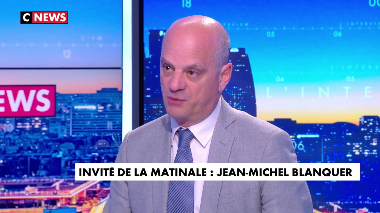 L'interview de Jean-Michel Blanquer