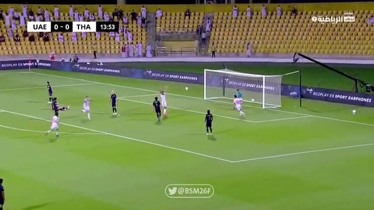 الإمارات 3 × 1 تايلاند | اهداف اللقاء 