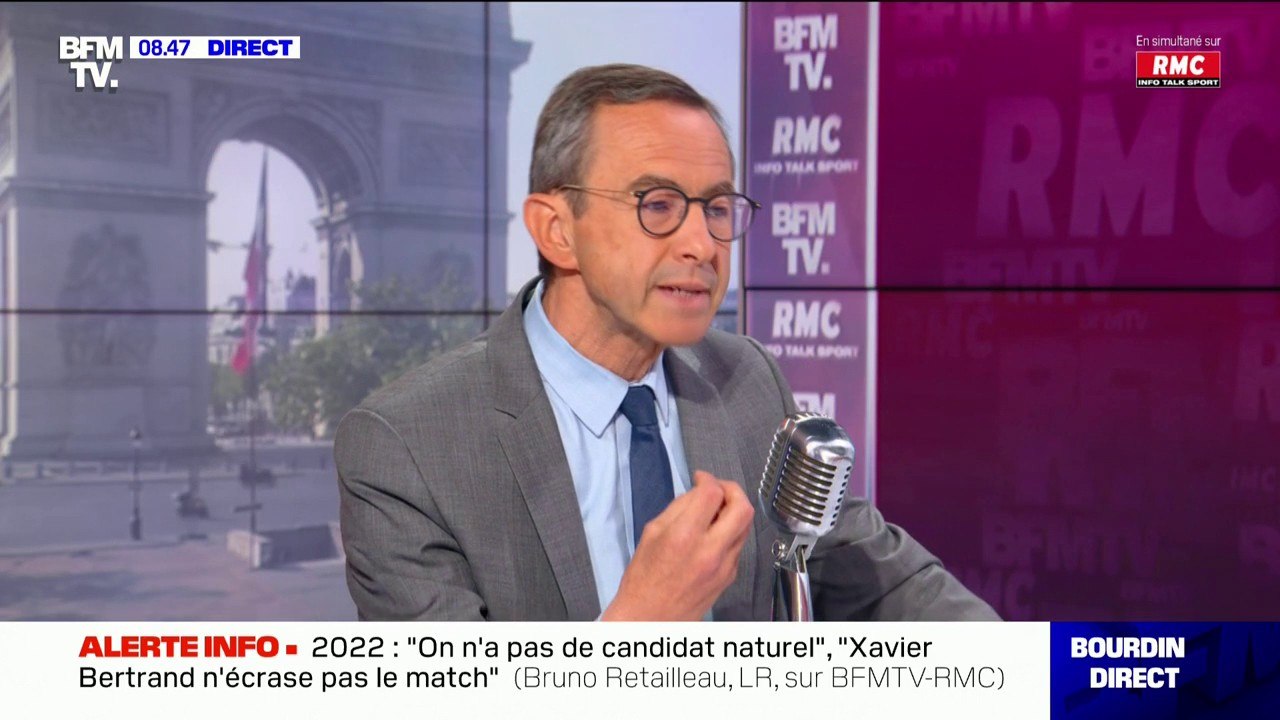 Présidentielle 2022: pour Bruno Retailleau, Jean-Luc Mélenchon "s'est disqualifié"