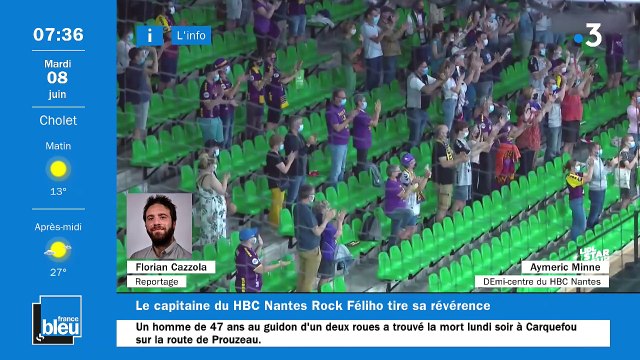 08/06/2021 - La matinale de France Bleu Loire Océan