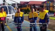Kronologi Pengejaran Kapal Hantu di Perairan Bangka Belitung