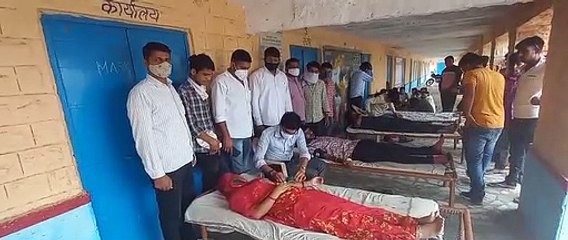 18 जगह कैम्प, 702 यूनिट ब्लड एकत्रित