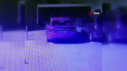 Bisikleti saniyeler içinde böyle çaldı