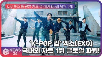 ‘K-POP 킹’ 엑소(EXO), 스페셜 앨범 국내외 차트 1위로 입증한 막강 글로벌 파워!