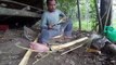Traditional Techniques Make Bamboo Bow