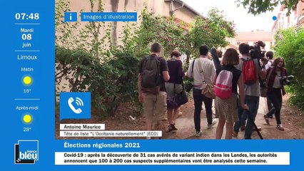 08/06/2021 - La matinale de France Bleu Occitanie